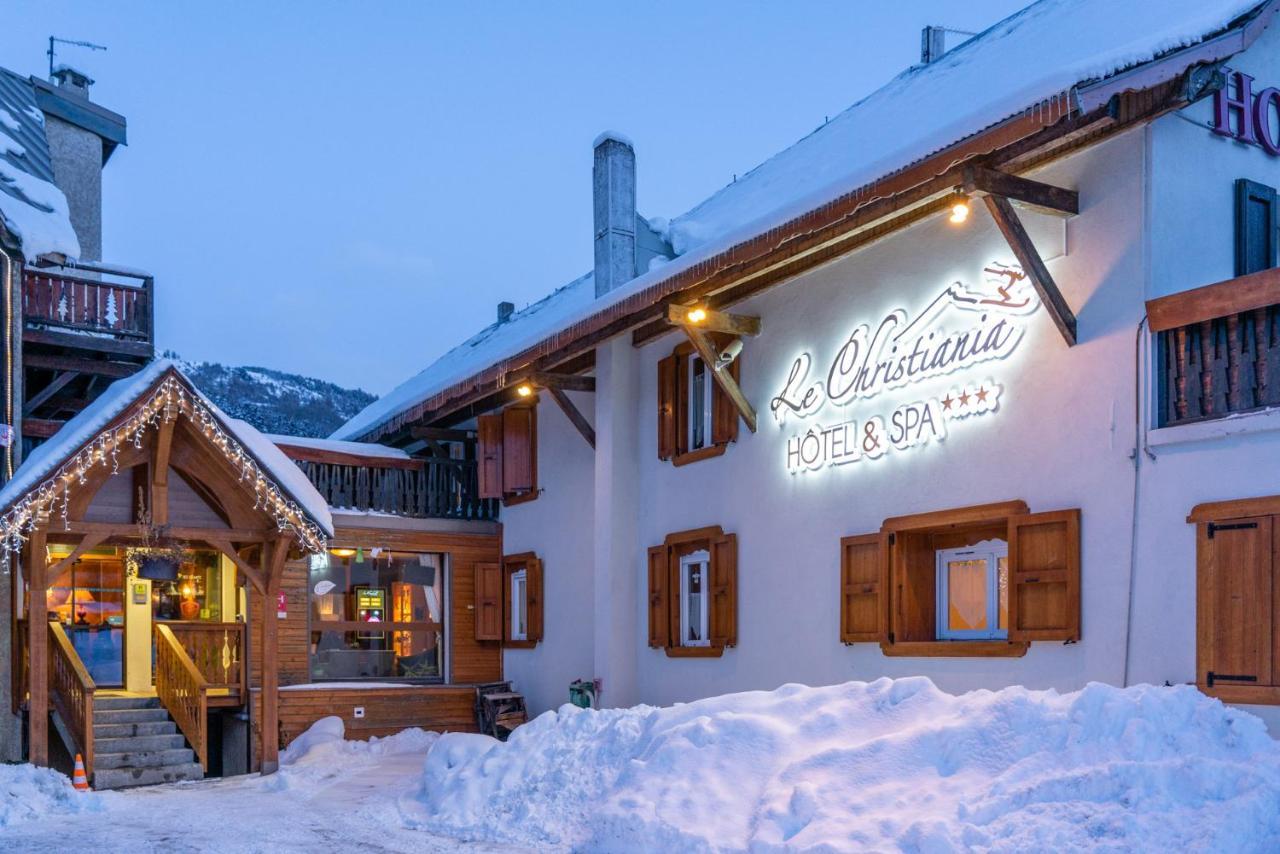 Le Christiania Hotel & Spa Ла-Саль-лез-Альп Экстерьер фото